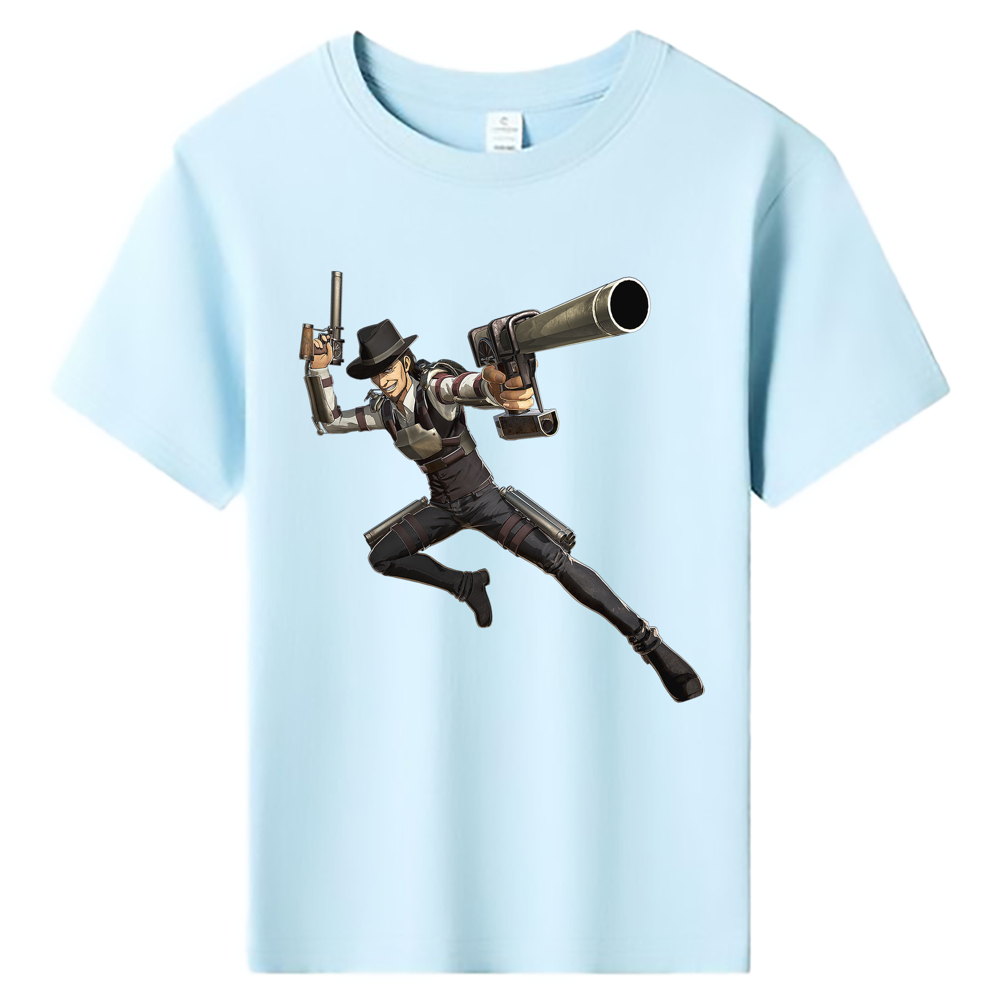 （画像用） 進撃の巨人 Attack on Titan 綿100％キッズTシャツ（フロントプリント）
